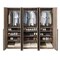 Manhattan Comfort Lee Wardrobe Closet 3.0 in Rustic Grey, 3PK 3-WC003-GY - alternate 5